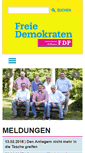 Mobile Screenshot of fdp-doetlingen.de